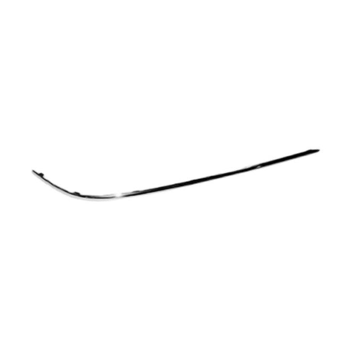 2002-2004 Mercedes C230 Passenger Side Front Bumper Outer Molding - MB1044103-Partify-Painted-Replacement-Body-Parts