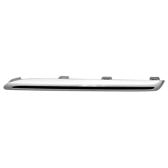 2017-2020 Mercedes E300 Driver Side Upper Grille Molding - MB1212108-Partify-Painted-Replacement-Body-Parts