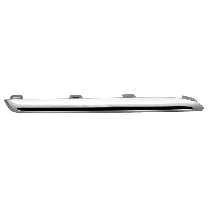 2017-2020 Mercedes E300 Passenger Side Upper Grille Molding - MB1213108-Partify-Painted-Replacement-Body-Parts