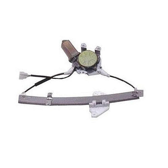 1997-2002 Mitsubishi Mirage Sedan Rear Driver Side Power Window Regulator Assembly W/O Motor - MI1550105-Partify-Painted-Replacement-Body-Parts