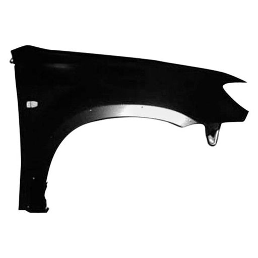 2005-2006 Mitsubishi Outlander Non LS Passenger Side Fender With Molding Holes - MI1241172-Partify-Painted-Replacement-Body-Parts