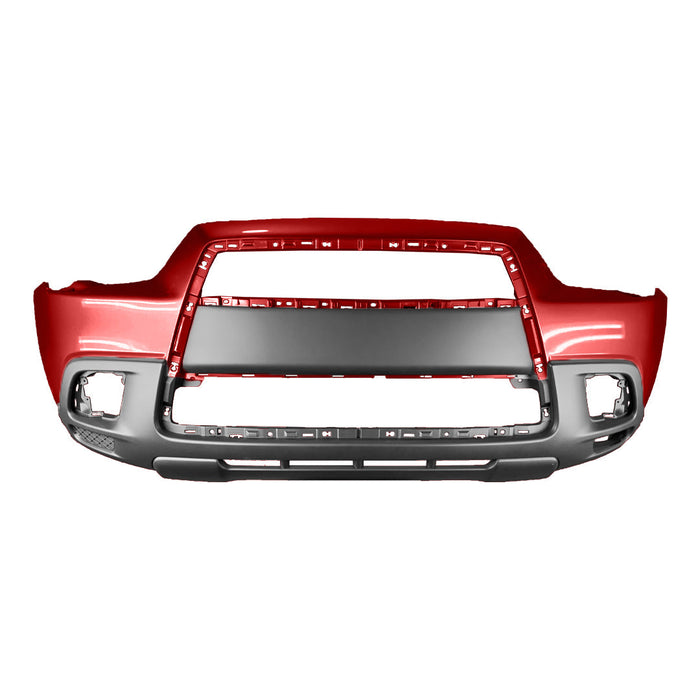 2011-2012 Mitsubishi Outlander Sport Front Bumper - MI1000331-Partify-Painted-Replacement-Body-Parts