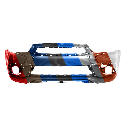 2016 Mitsubishi Outlander Sport Front Bumper - MI1000343-Partify-Painted-Replacement-Body-Parts