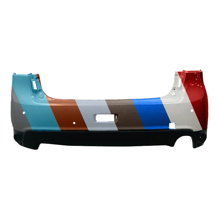 2013-2015 Mitsubishi Outlander Sport Rear Bumper - MI1100297-Partify-Painted-Replacement-Body-Parts