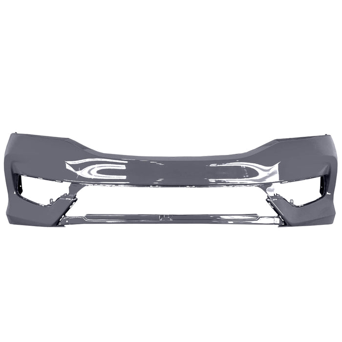 2016-2017 Honda Accord Sedan Front Bumper Without Sensor Holes - HO1000302-Partify-Painted-Replacement-Body-Parts