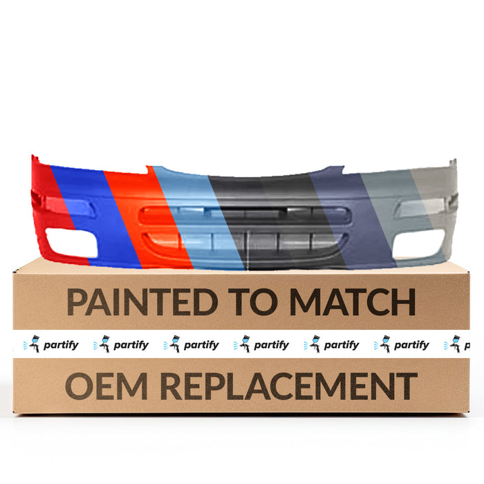 1995-1996 Nissan Maxima SE CAPA Certified Front Bumper - NI1000158C-Partify-Painted-Replacement-Body-Parts