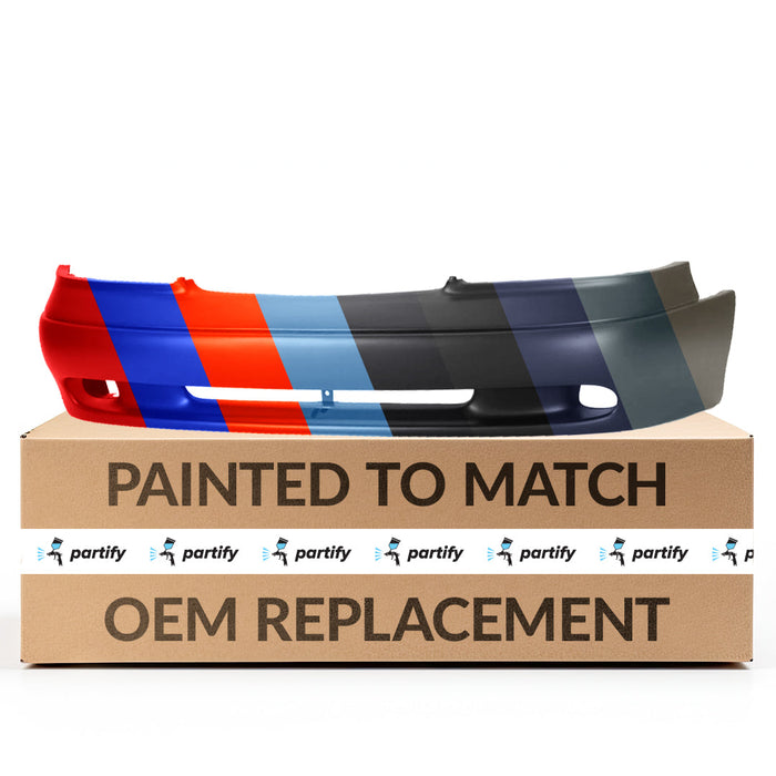 1996-1998 Nissan Quest CAPA Certified Front Bumper - NI1000165C-Partify-Painted-Replacement-Body-Parts