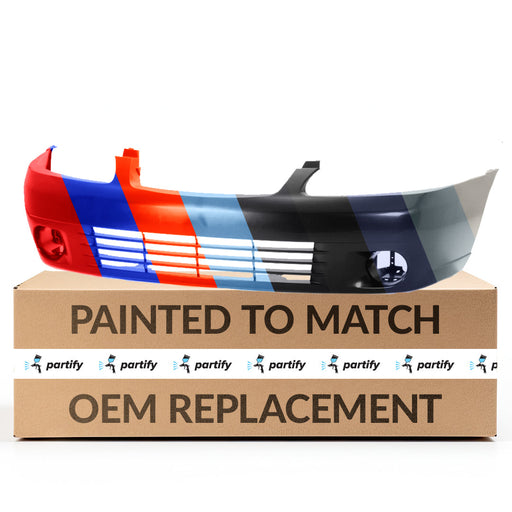 2000-2003 Nissan Sentra CA/GXE/GXE Sport/Limited Edition/SE/XE CAPA Certified Front Bumper - NI1000189C-Partify-Painted-Replacement-Body-Parts