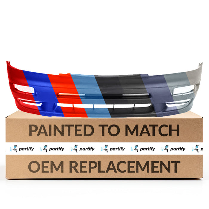 1997-1999 Nissan Maxima CAPA Certified Front Bumper - NI1000207C-Partify-Painted-Replacement-Body-Parts