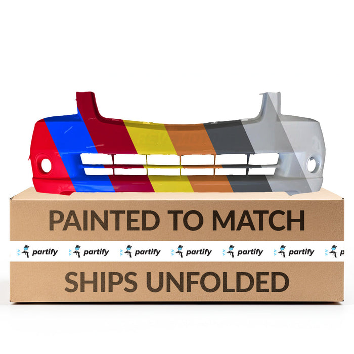 2005 Nissan Altima CAPA Certified Front Bumper W/O Fog Lamp Holes - NI1000229C-Partify-Painted-Replacement-Body-Parts