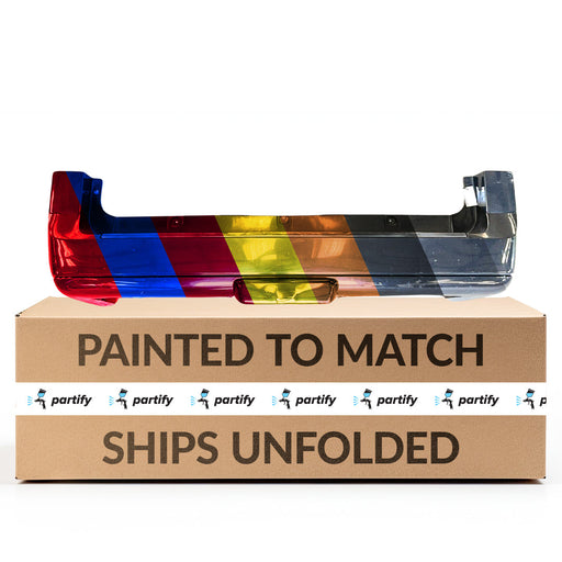 2007-2011 Nissan Versa S CAPA Certified Front Bumper W/O Sport Pkg W/O Tie Down Hole Hatchback/Sedan - NI1000244C-Partify-Painted-Replacement-Body-Parts