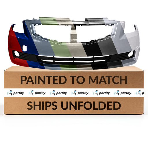 2008-2009 Nissan Altima Coupe Front Bumper - NI1000250-Partify-Painted-Replacement-Body-Parts