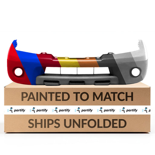2009-2021 Nissan Frontier CAPA Certified Front Bumper - NI1000303C-Partify-Painted-Replacement-Body-Parts