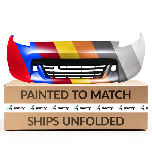 2009-2012 Nissan 370Z Non-Nismo Front Bumper With Sport Package - NI1000267-Partify-Painted-Replacement-Body-Parts