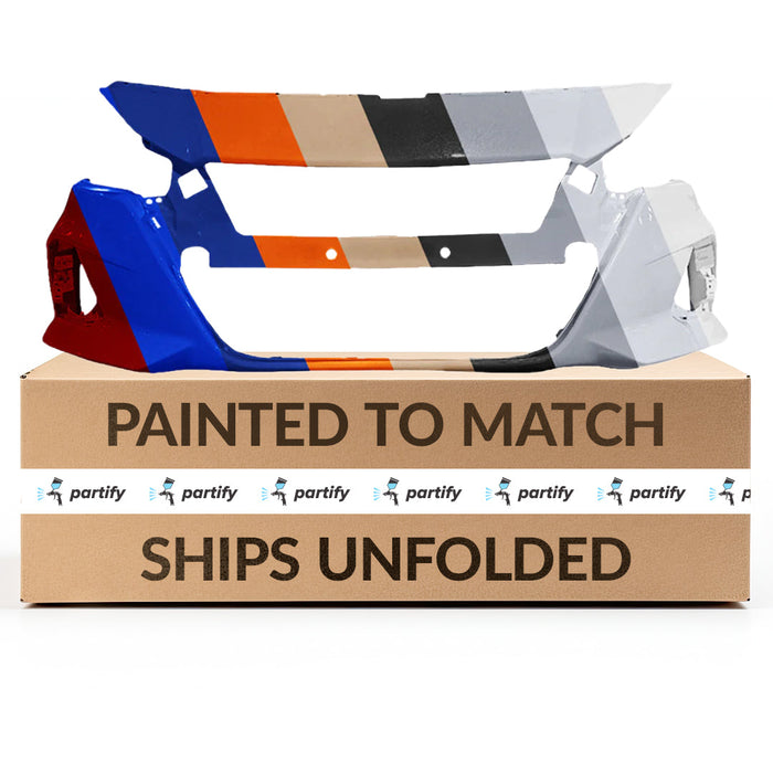 2019-2022 Nissan Altima CAPA Certified Front Bumper With Camera Hole - NI1000323C-Partify-Painted-Replacement-Body-Parts