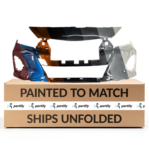 2019-2023 Nissan Maxima Front Bumper Without Camera & Without Sensor Holes - NI1000334-Partify-Painted-Replacement-Body-Parts