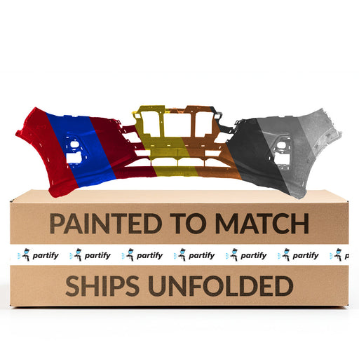 2021-2024 Nissan Kicks CAPA Certified Front Bumper - NI1000338C-Partify-Painted-Replacement-Body-Parts