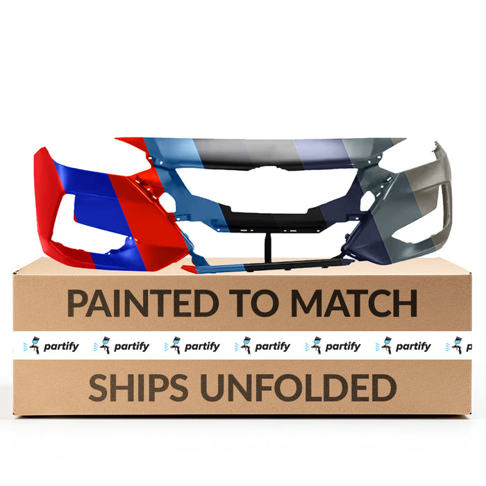 2024 Nissan Sentra SR/SR Platinum/SR Premium/SV CAPA Certified Front Bumper W/Camera Hole - NI1000349C-Partify-Painted-Replacement-Body-Parts