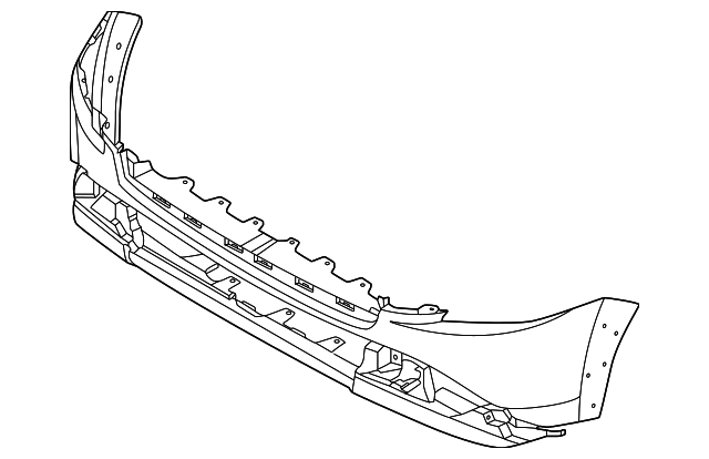 Nissan Armada Front Bumper PRO-4X - NI1000352