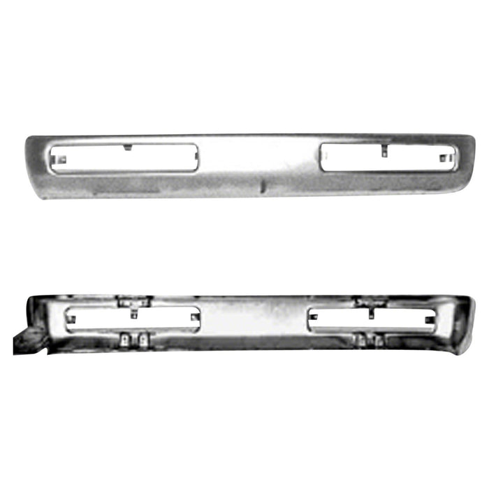 1996-1997 Nissan Pickup Base/SE/XE Front Bumper Face Bar From 11-95 - NI1002130-Partify-Painted-Replacement-Body-Parts
