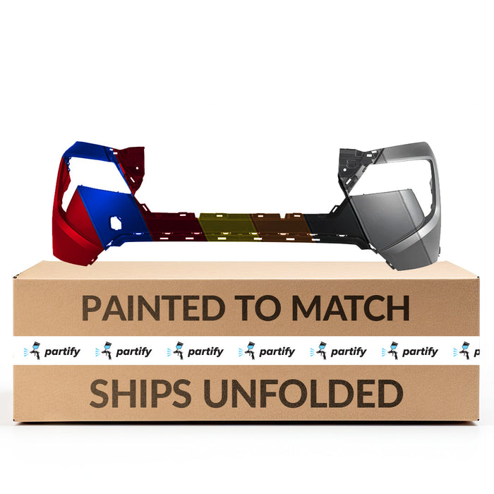 2024-2025 Nissan Rogue US Front Bumper Without Sensor Holes - NI1014114-Partify-Painted-Replacement-Body-Parts