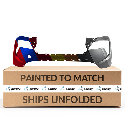 2024-2025 Nissan Rogue US Front Bumper Without Sensor Holes - NI1014114-Partify-Painted-Replacement-Body-Parts