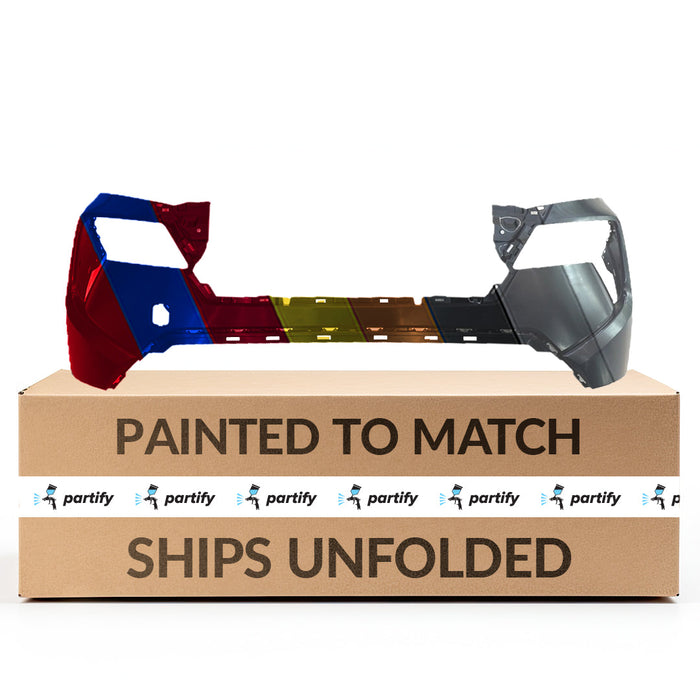 2024-2025 Nissan Rogue US Front Bumper With Sensor Holes - NI1014115-Partify-Painted-Replacement-Body-Parts