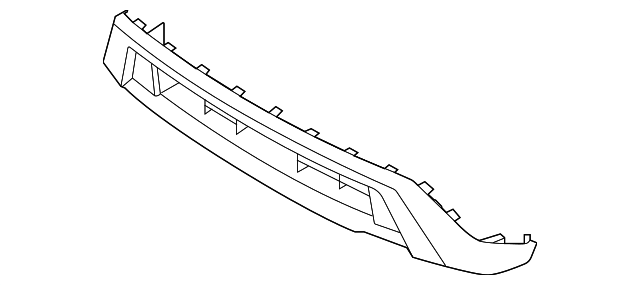 Nissan Frontier Front Bumper S 4WD With Tow Hook Hole - NI1015114