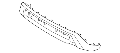 Nissan Frontier SV Front Bumper S 4WD Without Tow Hook Hole Without Tow Hooks - NI1015115