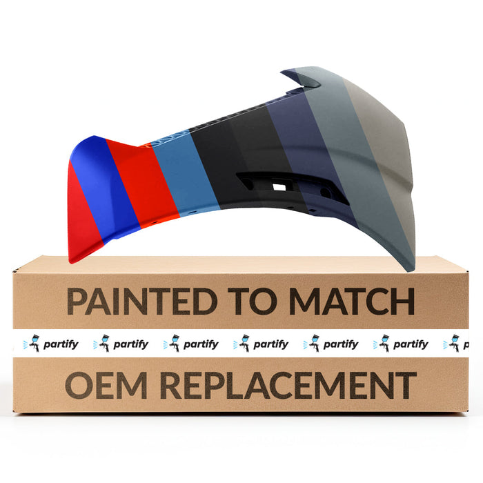 2022-2023 Nissan Frontier S/SV Front Driver Side Bumper - NI1016100-Partify-Painted-Replacement-Body-Parts