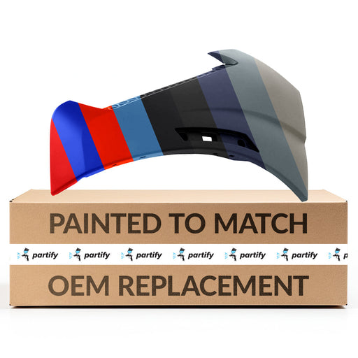 2022-2023 Nissan Frontier S/SV Front CAPA Certified Driver Side Bumper - NI1016100C-Partify-Painted-Replacement-Body-Parts