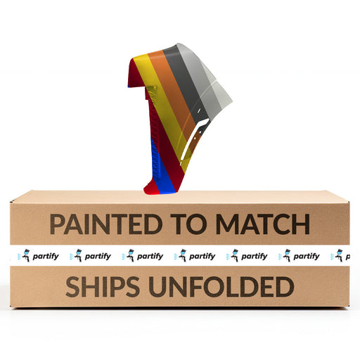 2022-2023 Nissan Frontier PRO-4X/PRO-X Front CAPA Certified Driver Side Bumper - NI1016101C-Partify-Painted-Replacement-Body-Parts