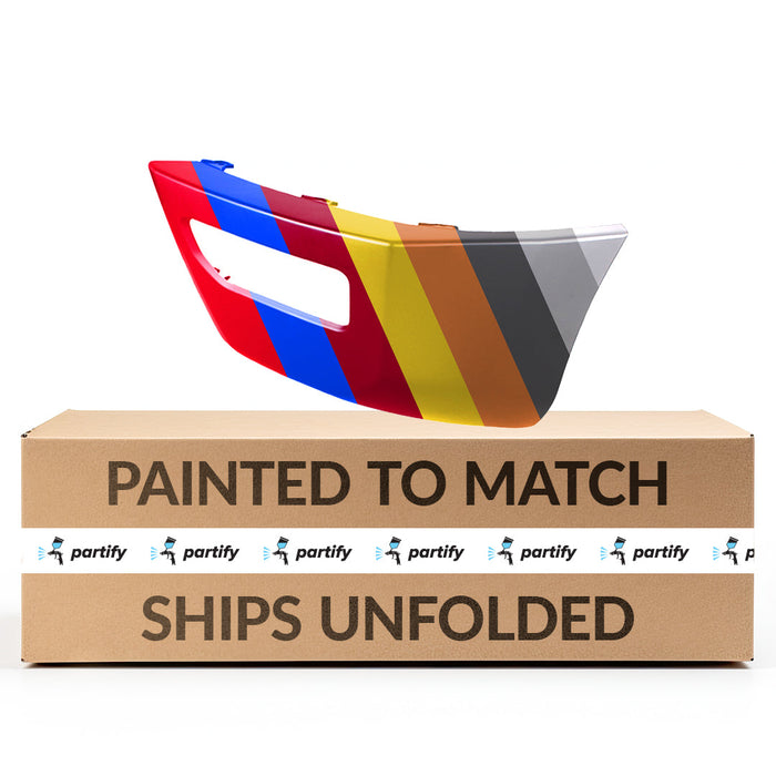 2020-2023 Nissan TITAN Front Driver Side Bumper W/O Parking Sensors - NI1016102-Partify-Painted-Replacement-Body-Parts