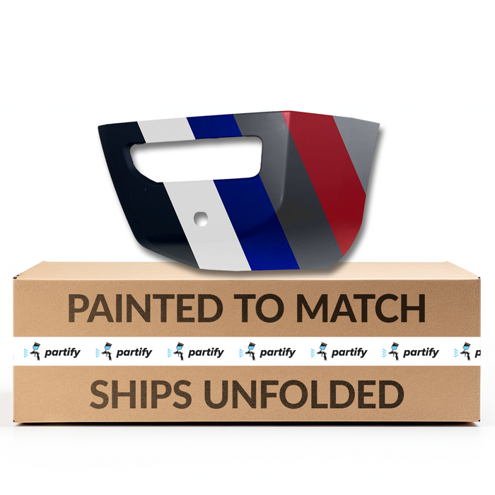 2020-2023 Nissan TITAN Front Driver Side Bumper W/Parking Sensors - NI1016103-Partify-Painted-Replacement-Body-Parts