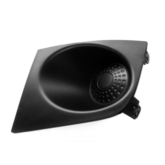 2007-2012 Nissan Versa 1.6 Base/1.8 S/S Front Driver Side Bumper Insert Fog Lamp Opening Cover W/O Fog Lamps Hatchback/Sedan - NI1038111-Partify-Painted-Replacement-Body-Parts