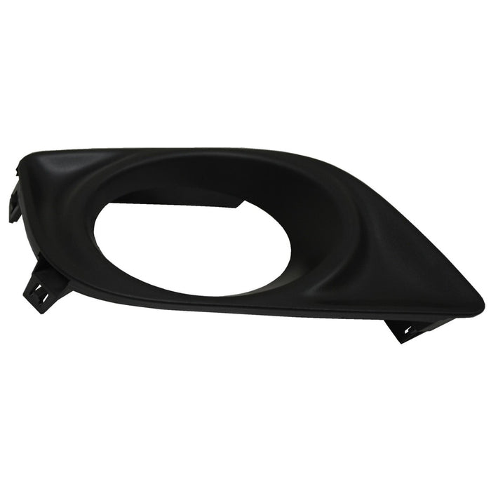 2012-2014 Nissan Versa Front Driver Side Bumper Insert Fog Lamp Bezel Sedan - NI1038127-Partify-Painted-Replacement-Body-Parts