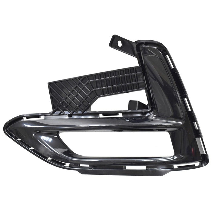 2020-2023 Nissan Sentra Front Driver Side Bumper Insert Fog Lamp Bezel W/Fog Lamps - NI1038173-Partify-Painted-Replacement-Body-Parts