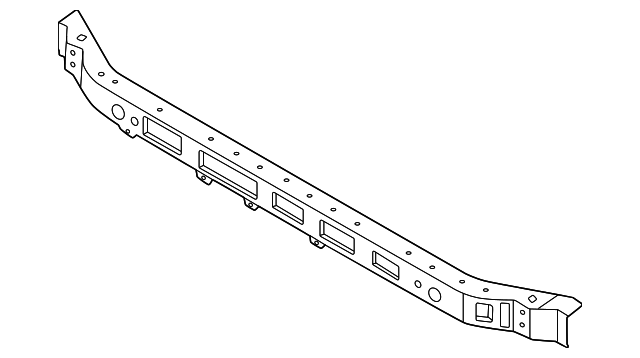 Nissan Armada Center Front Bumper Support - NI1041124