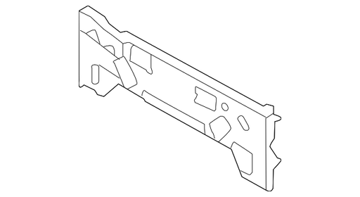Nissan ARIYA License Plate Bracket - NI1068181