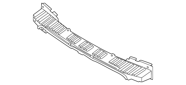 Nissan Murano Front Bumper Impact Absorber - NI1070229
