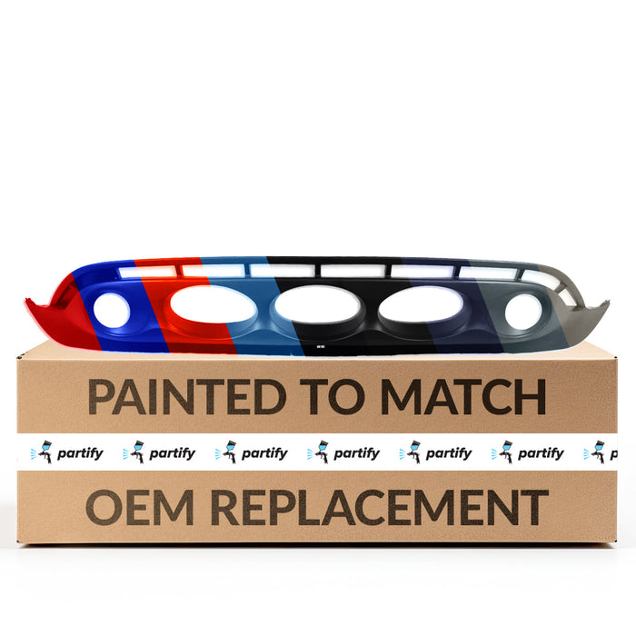 2011-2014 Nissan Juke CAPA Certified Front Bumper Valance - NI1095124C-Partify-Painted-Replacement-Body-Parts