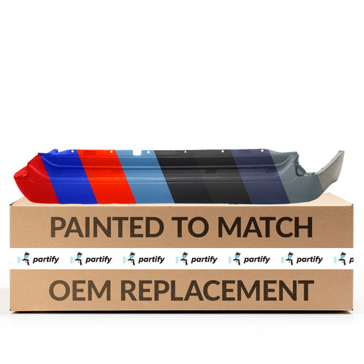 1996-1999 Nissan Pathfinder CAPA Certified Rear Bumper W/Spare Tire Carrier To 12/98 - NI1100207C-Partify-Painted-Replacement-Body-Parts