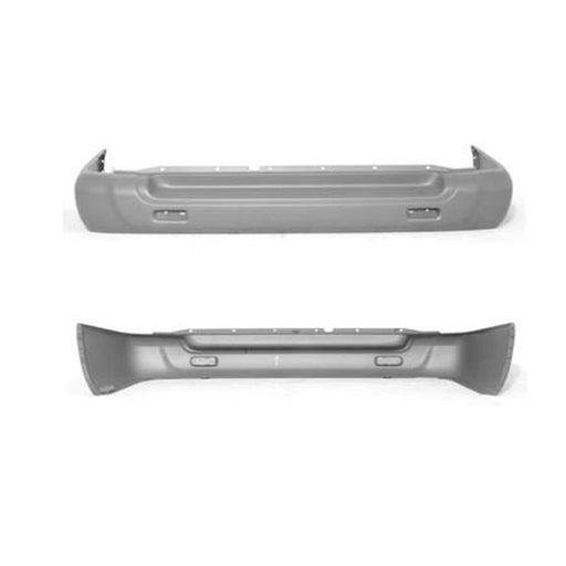 1999-2004 Nissan Pathfinder Rear Bumper W/O Spare Tire Carrier From 12-98 - NI1100216-Partify-Painted-Replacement-Body-Parts