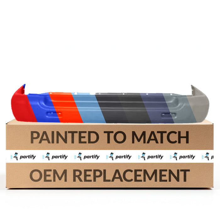 1999-2004 Nissan Pathfinder CAPA Certified Rear Bumper W/O Spare Tire Carrier From 12-98 - NI1100216C-Partify-Painted-Replacement-Body-Parts