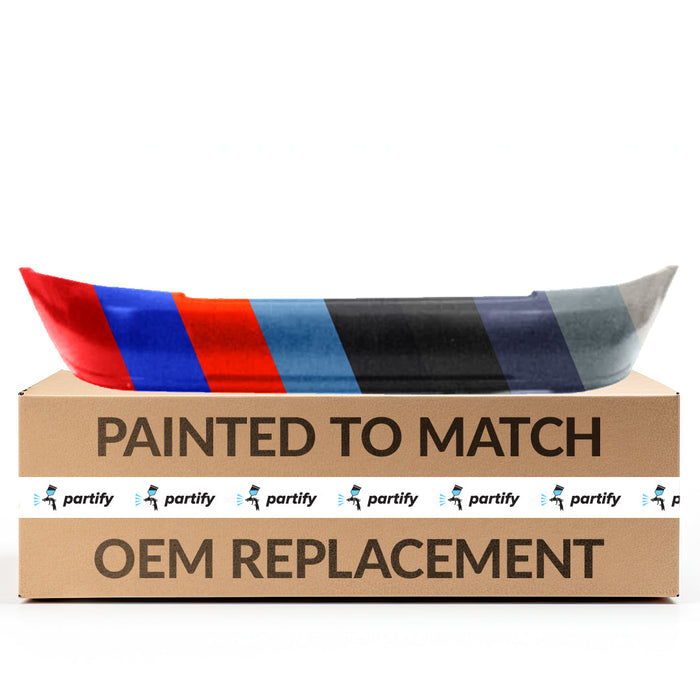 2000-2003 Nissan Sentra CAPA Certified Rear Bumper Smooth Finish - NI1100229C-Partify-Painted-Replacement-Body-Parts