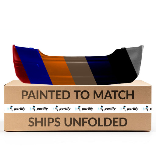 2007-2011 Nissan Versa Sedan Rear Bumper - NI1100272-Partify-Painted-Replacement-Body-Parts