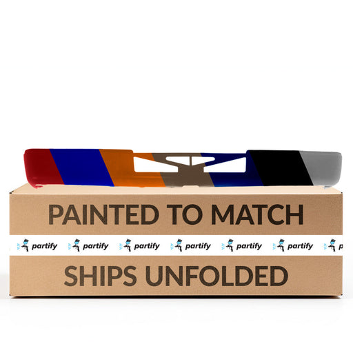 2016-2019 Nissan TITAN XD PRO-4X CAPA Certified Rear Bumper W/Tow Hitch Crew Cab Pickup - NI1100325C-Partify-Painted-Replacement-Body-Parts