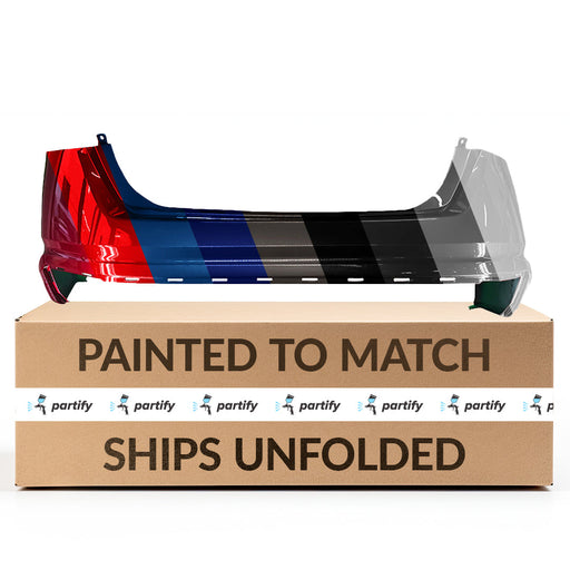 2019-2023 Nissan Altima Rear Bumper Without Sensor Holes - NI1100329-Partify-Painted-Replacement-Body-Parts