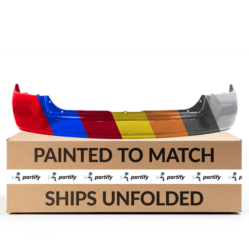 2020-2021 Nissan Versa Rear Bumper Sedan - NI1100340-Partify-Painted-Replacement-Body-Parts