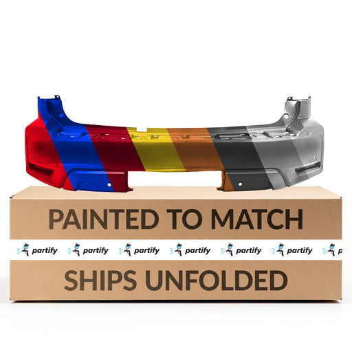 2021-2023 Nissan Armada Rear Bumper - NI1100343-Partify-Painted-Replacement-Body-Parts